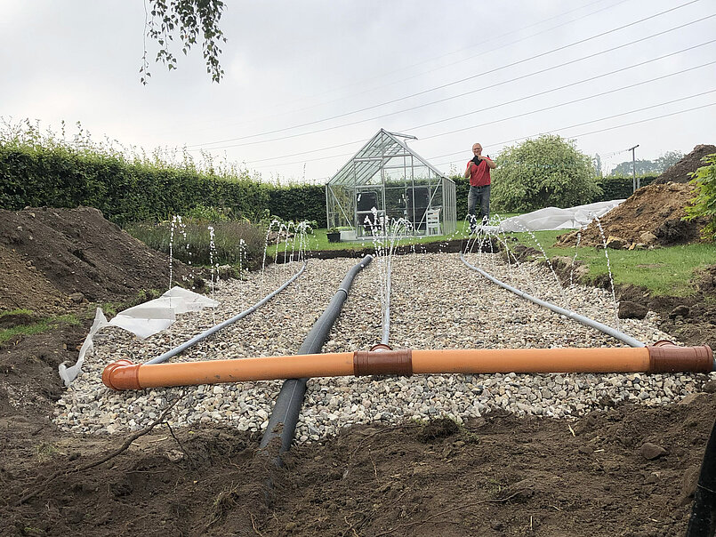 Kloakering af sti Enghavens