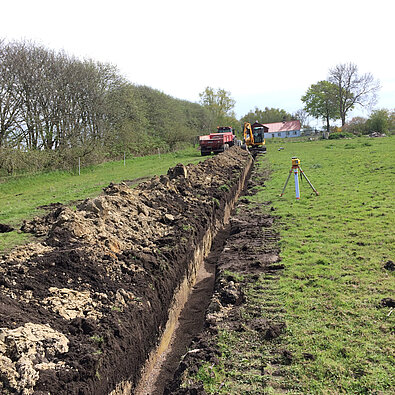 Rendegravning mark Enghavens