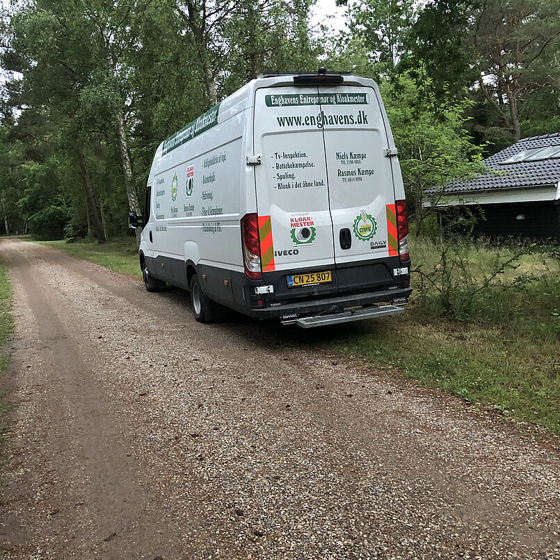 Anlægsgartner bil Enghavens