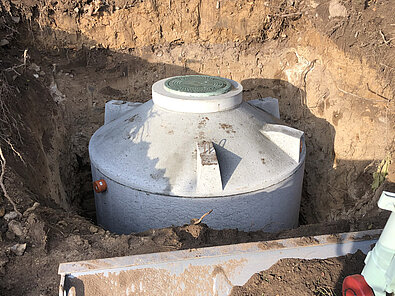 Regnvandstank have Enghavens